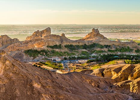 green-mubazzarah-resort-seen-jabel-hafeet